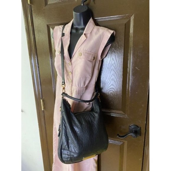 Marc By Marc Jacobs 3 Size Convertible Black Leather Cross Body Bag - Picture 10 of 12